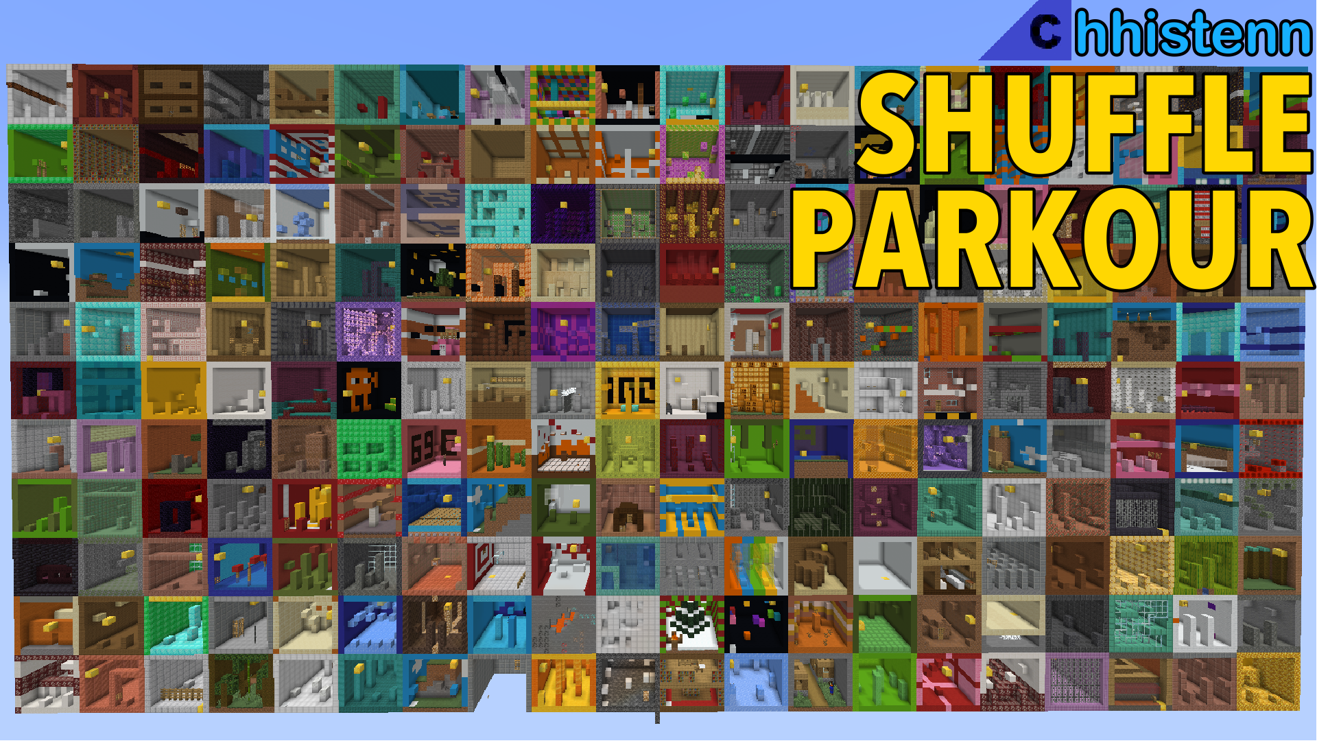 Descargar Shuffle Parkour para Minecraft 1.18.1